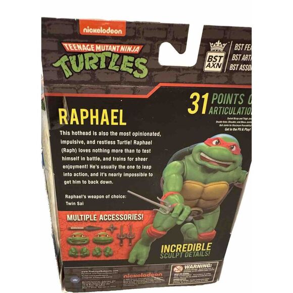 The Loyal Subjects BST AXN Series: TMNT Donatello Raphael Leonardo Michelangelo - Picture 11 of 11